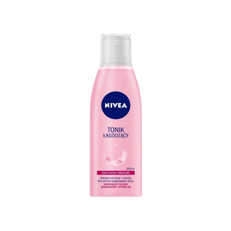 Nivea łagodzący Tonik do twarzy Cera sucha i wrażliwa 200 ml
