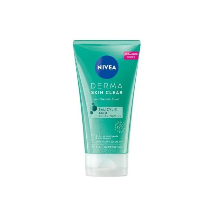 Nivea Derma Skin Clear Facial Peeling проти недосконалостей 150 мл