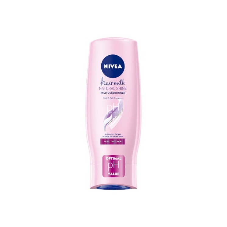 Nivea Hairmilk Natural Shine Odżywka do włosów 200 ml