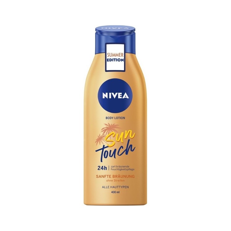 Бронзуючий лосьйон для тіла Nivea Sun Touch 400 мл