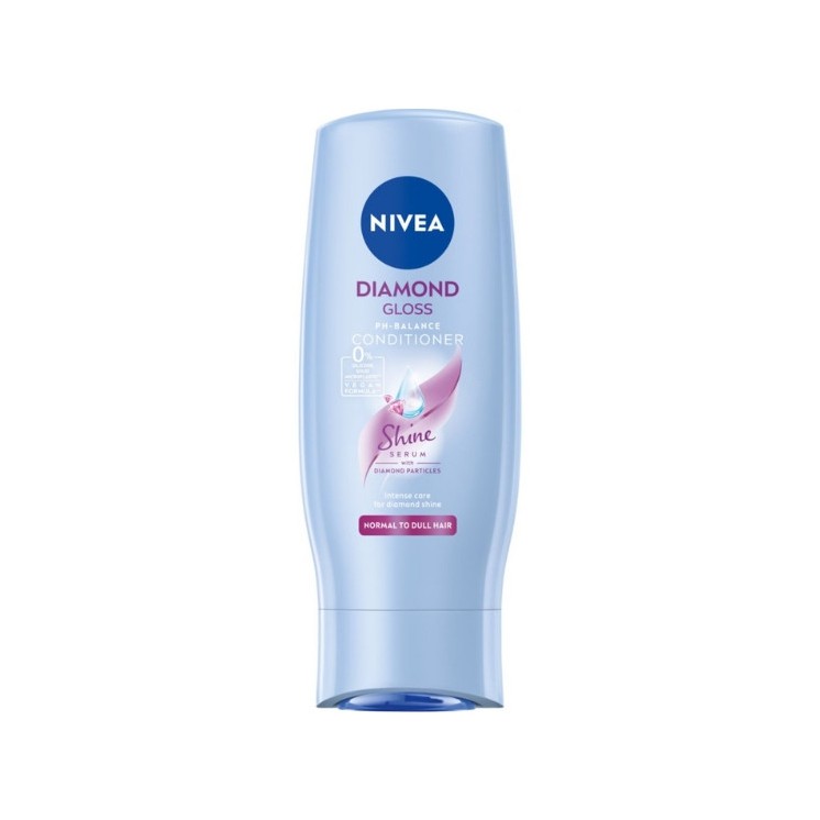 Nivea Diamond Gloss Shine Odżywka do włosów 200 ml