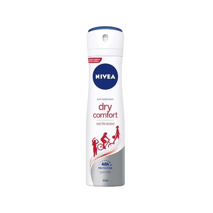 Nivea Dezodorant w spray'u Dry Comfort 150 ml
