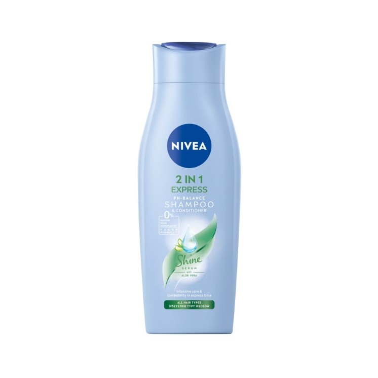 Nivea 2in1 Express Шампунь для волосся з кондиціонером 400 мл