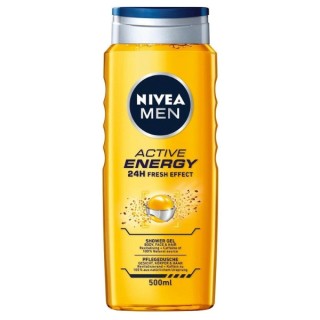 NIVEA Men Active Energy Shower Gel 500 ml NIVEA Men Active Energy Shower Gel 500 ml