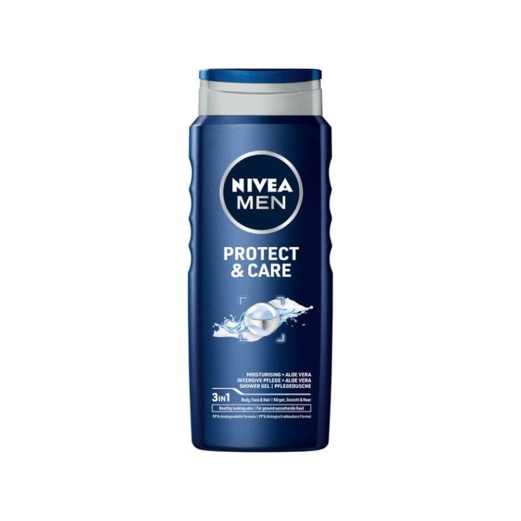 NIVEA MEN Żel pod prysznic Protect & Care 500 ml