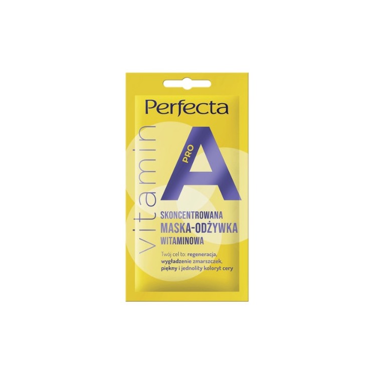 Dax Perfecta Beauty Vitamin proA skoncentrowana Maska-odżywka do twarzy witaminowa 8 ml