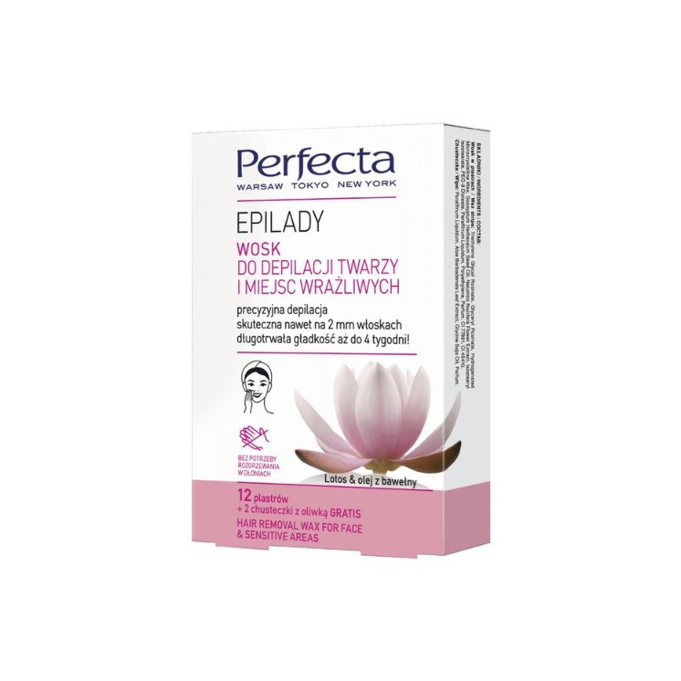 Dax Perfecta Epilady Wax zur Enthaarung des Gesichts und empfindlicher Bereiche, 12 Stück