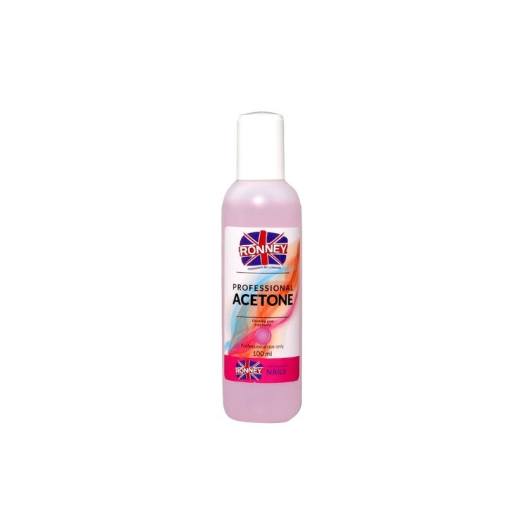 Ronney Professional Aceton do paznokci Guma Balonowa 100 ml