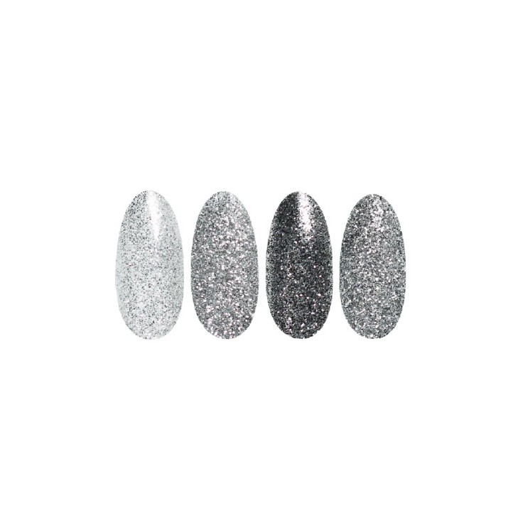 Ronney Glitter Nagelpulver /37/ Silber