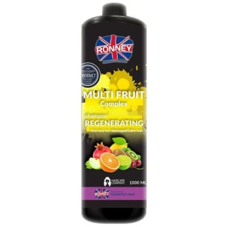 Ronney Professional regenerierendes Shampoo für trockenes und strapaziertes Haar Multi Fruit Complex 1000 ml Ronney Professional regenerierendes Shampoo für trockenes und strapaziertes Haar Multi Fruit Complex 1000 ml
