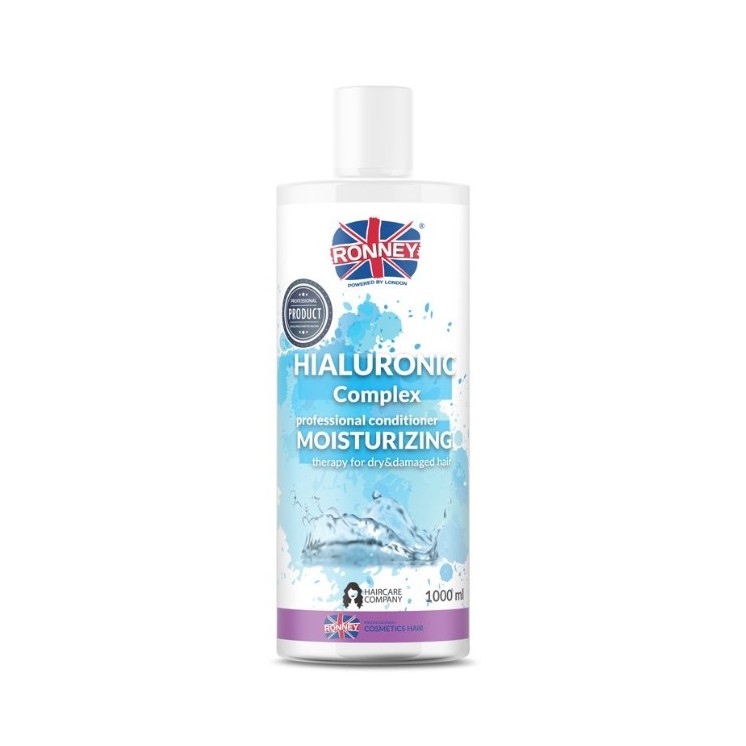 Ronney Professional nawilżająca Odżywka do włosów suchych i zniszczonych Hialuronic Complex 1000 ml