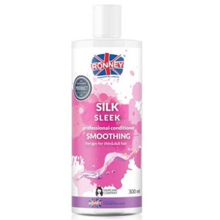 Ronney Professional glättender Conditioner für dünnes und stumpfes Haar Silk Sleek 1000 ml Ronney Professional glättender Conditioner für dünnes und stumpfes Haar Silk Sleek 1000 ml