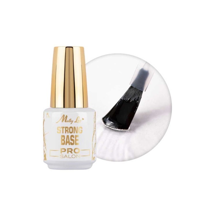 MollyLac Pro Salon Strong Base Baza hybrydowa 15 ml