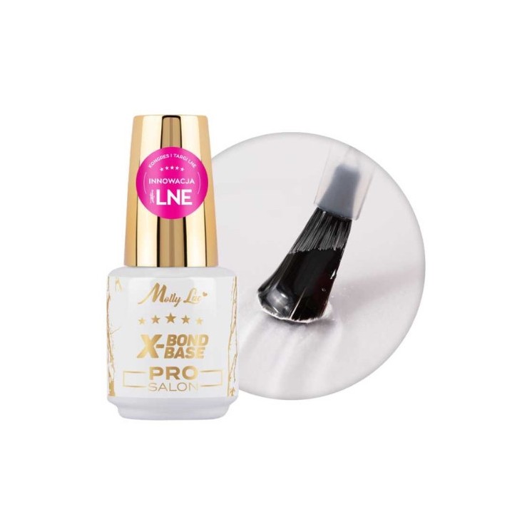 MollyLac Pro Salon X-Bond Base Baza hybrydowa 15 ml