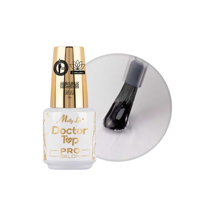MollyLac Pro Salon Doctor Top інноваційний самовідновлюючий Top no Wipe 15 г