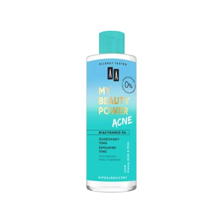 AA My Beauty Power Acne złuszczający Tonik do twarzy 200 ml