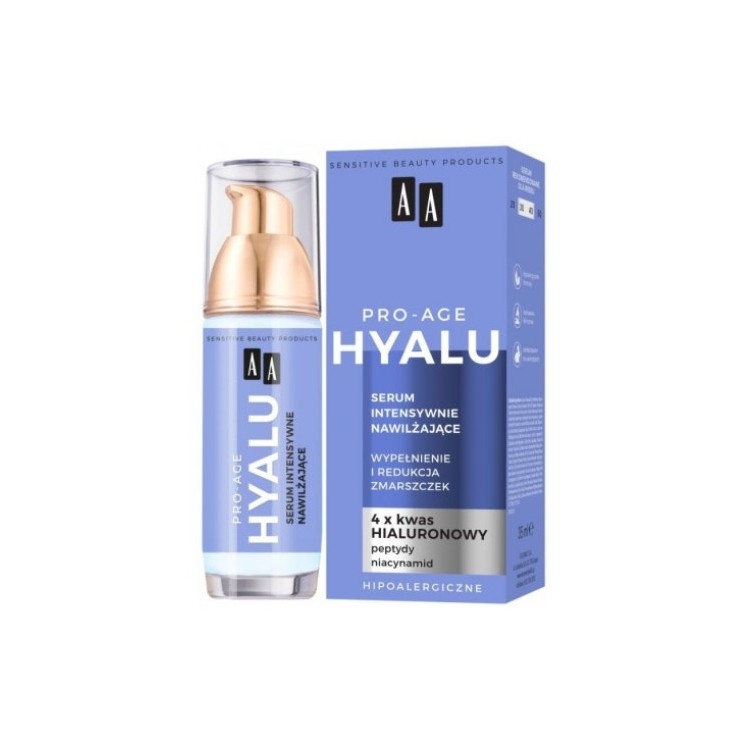 AA Hyalu Pro-Age інтенсивно зволожуюча Serum для обличчя 35 мл