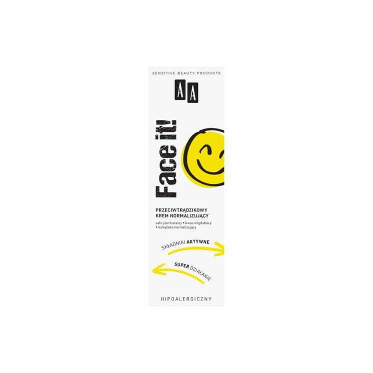 AA Face It anti-acne normalizing face cream 40 ml