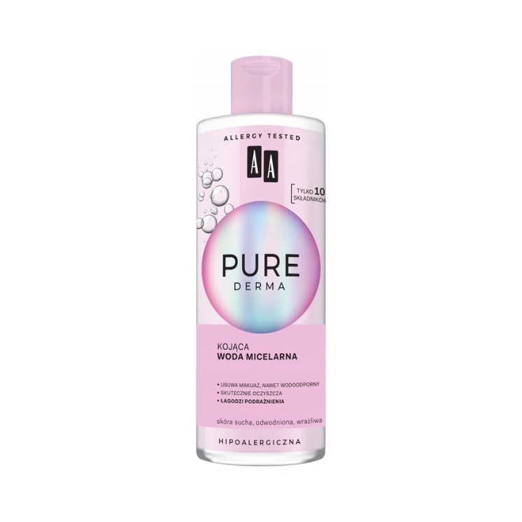 AA Pure Derma soothing micellar water for the face 400 ml