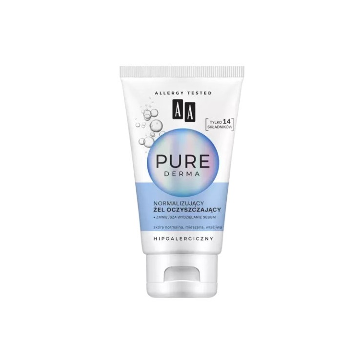 AA Pure Derma Normalizing Face Washing Gel 150 ml