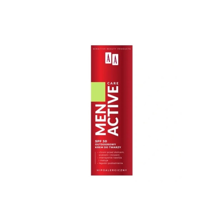 AA Men Active Care Outdoor Gesichtscreme SPF30 50 ml