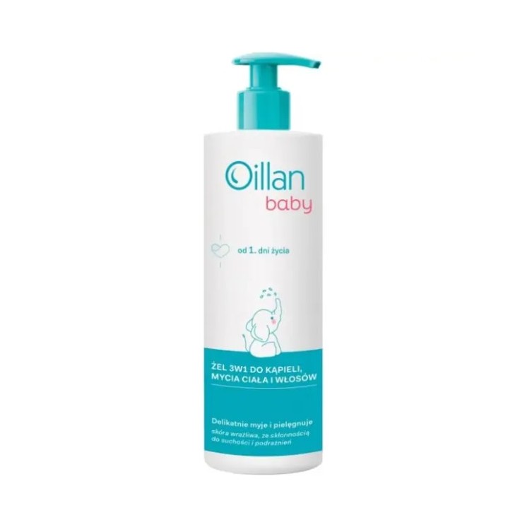 Oillan Baby 3in1 Körper- und Haarwaschgel ab dem ersten Lebenstag 750 ml
