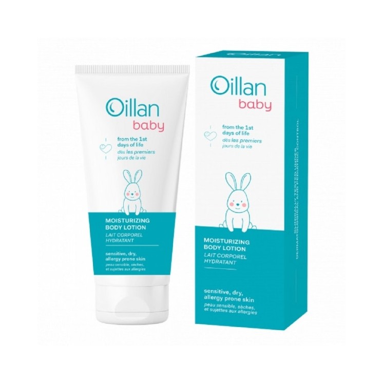 Бальзам для тіла Oillan Baby зволожуючий з першого дня життя 200 мл