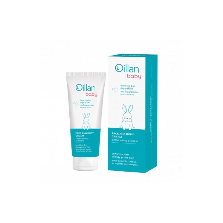 Oillan Baby Krem do twarzy i ciała od 1. dnia życia 75 ml