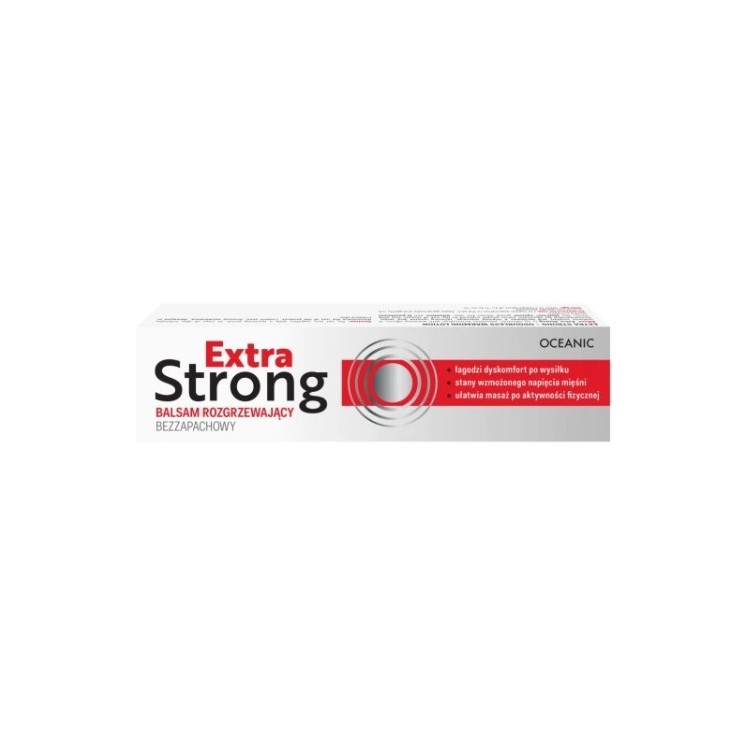 Extra Strong bezzapachowy Balasm rozgrzewający do ciała 40 g