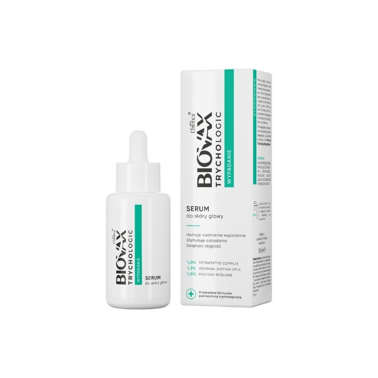 BIOVAX Trychologic Serum do skóry głowy Wypadanie 50 ml