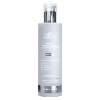L'biotica Pure Estetic beruhigendes und feuchtigkeitsspendendes Gesichtswaschgel 200 ml
