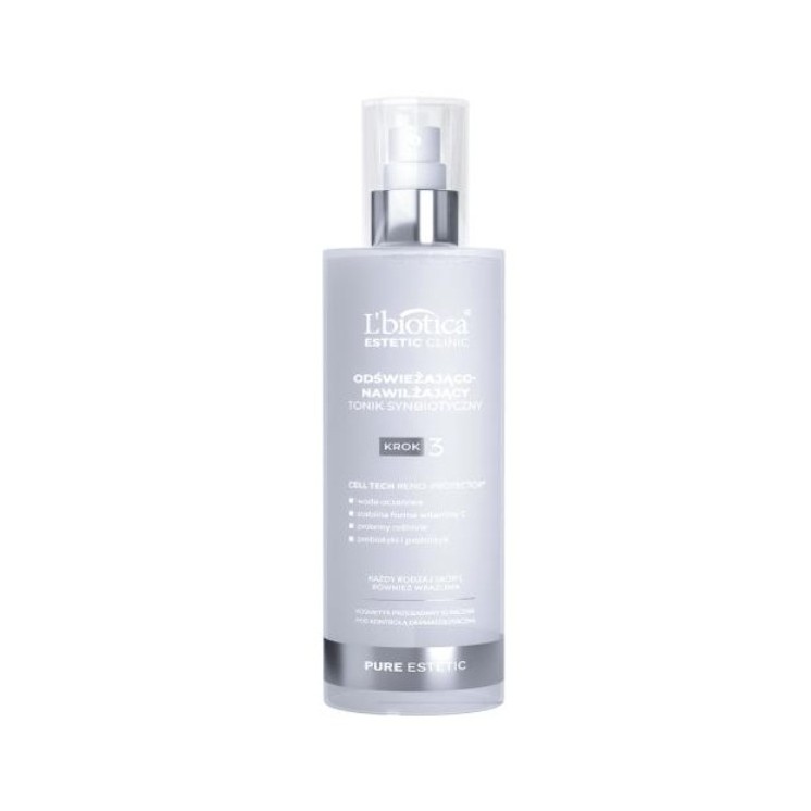 L'biotica Pure Estetic odświeżająco-nawilżający Tonik do twarzy synbiotyczny 200 ml
