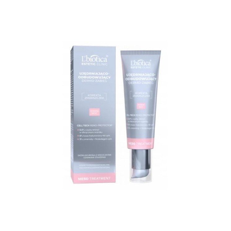 L'biotica Meso Therapy Dermo - лікування Зміцнюючий і відновлюючий нічний крем для обличчя 35 мл