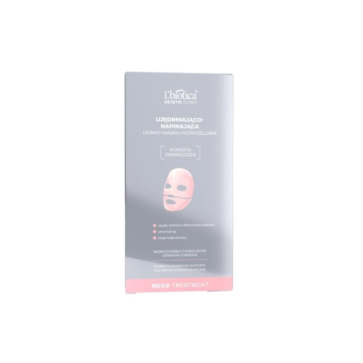L'biotica Meso Therapy hydro Dermo - straffende und straffende Gesichtsmaske 1 Stück