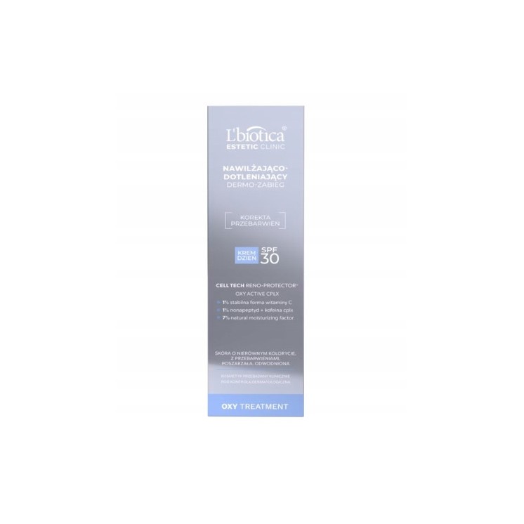 L'biotica Oxy Treatment Dermo-zabieg Krem do twarzy SPF30 nawilżająco-dotleniający 35 ml