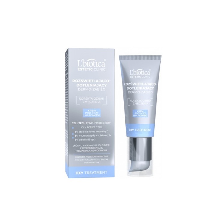 L'biotica Oxy Treatment Dermo-zabieg Krem pod oczy i na powieki odżywczo-dotleniający 15 ml