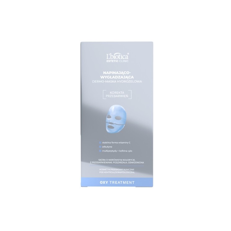 L'biotica Oxy Treatment hydro gel Dermo - tightening and smoothing face mask 1 piece