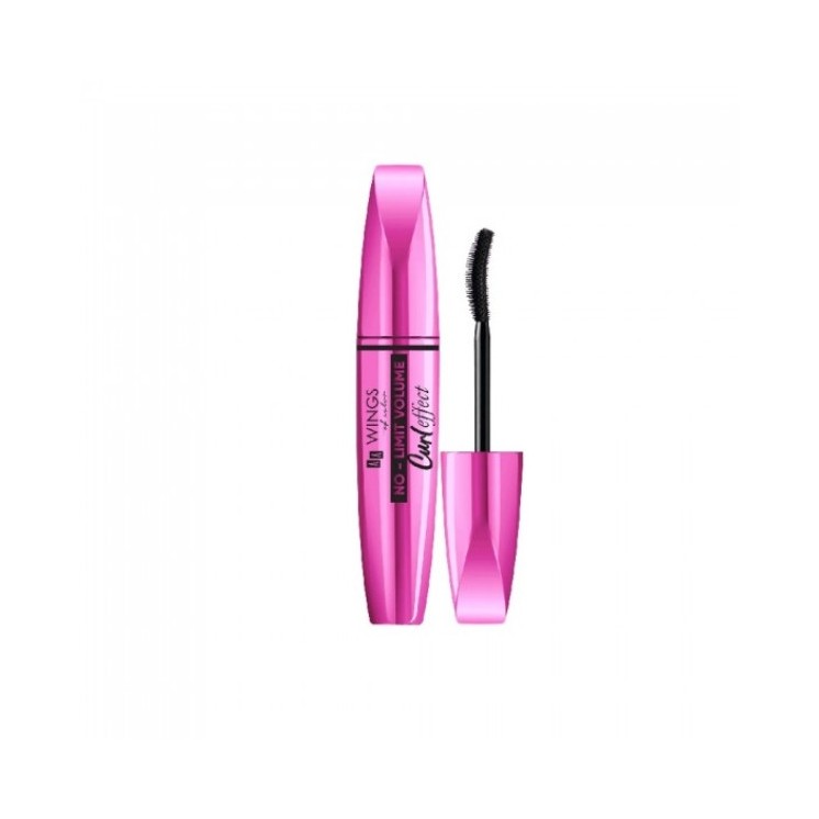AA Wings of Color No-Limit Volume Curl Effect Tusz do rzęs /Czarny/ 6 g