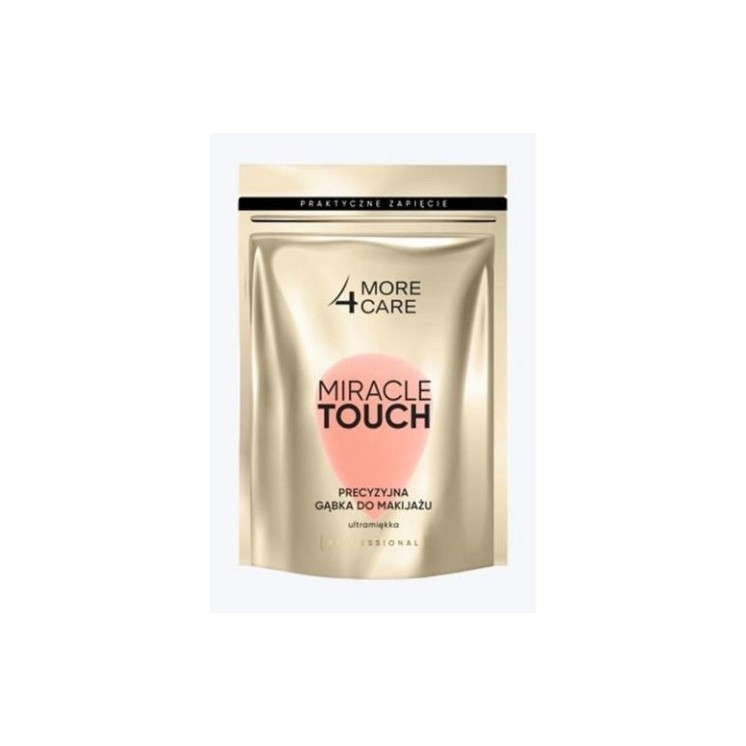 More 4 Care Miracle Touch точний спонж для макіяжу 1 шт