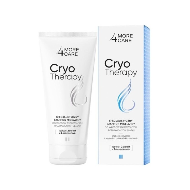 More 4 Care CYROTHERAPY specialist micellar hair shampoo 200 ml