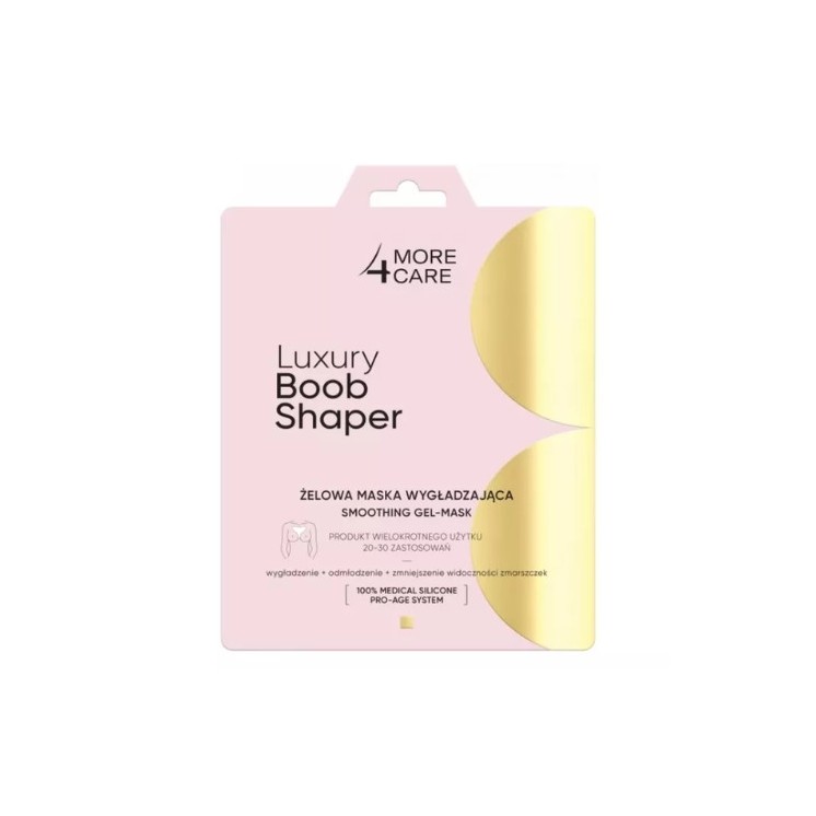 More 4 Care Luxury Body Shaper żelowa Maska na biust i dekolt wygładzająca 1 sztuka