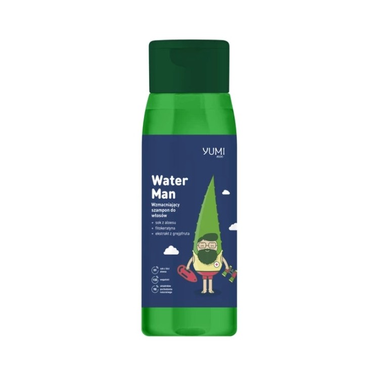 Yumi Men wzmacniający Szampon do włosów Water Man 300 ml