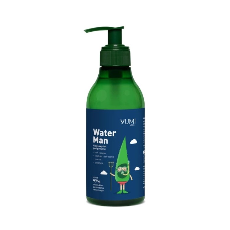 Yumi Men aloesowy Żel pod prysznic Water Man 400 ml