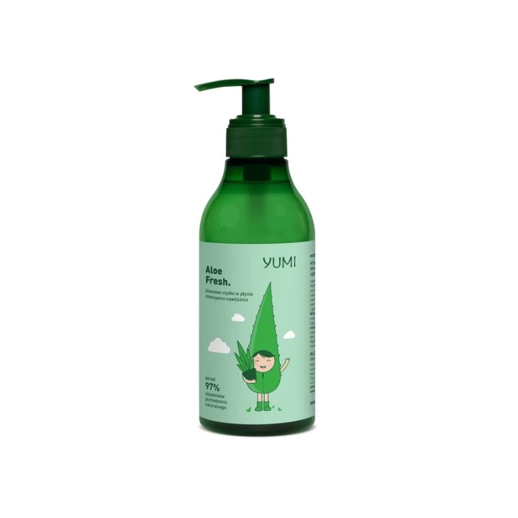 Yumi aloesowy Żel pod prysznic Aloe Fresh 400 ml