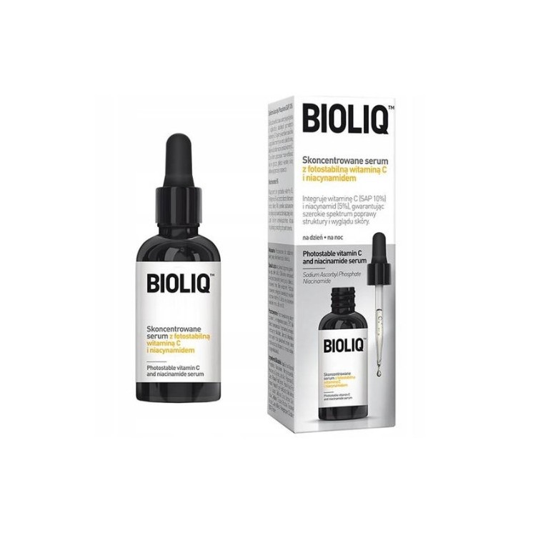 Концентрована Serum для обличчя Bioliq Pro з фотостабільним вітаміном С і ніацимідом 20 мл