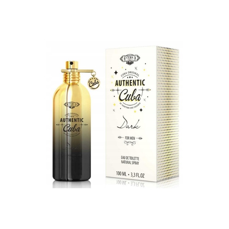 Cuba Original Authentic Dark for Men Woda toaletowa w spray'u 100 ml