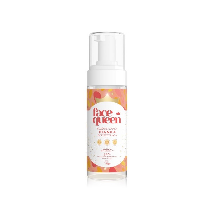 Face Queen rozświetlająca Pianka do twarzy oczyszczająca 150 ml