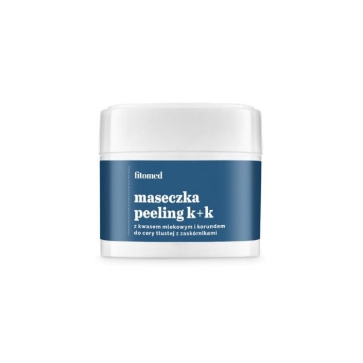 Fitomed K+K Peeling Mask for oily skin with blackheads Lactic acid 4% and Corundum 100 g