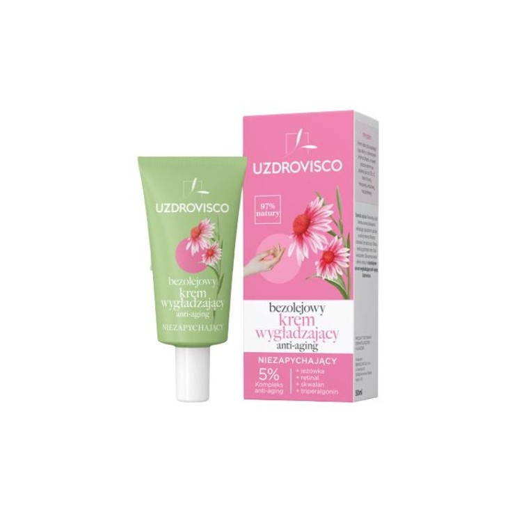 Uzdrovisco bezolejowy Krem do twarzy wygładzający Anti-aging 50 ml
