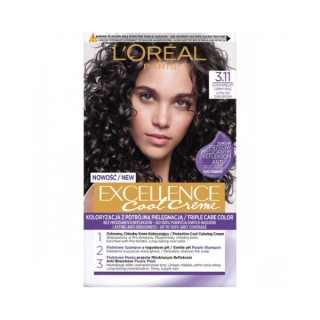 Фарба для волосся L'oreal Excellence Creme /3.11/ Ultra Ash Dark Brown